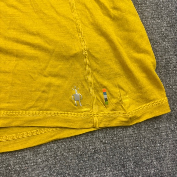 SMARTWOOL Men’s Merino Sport 120 Chartreuse Sleeveless Shirt size: XXL - Picture 4 of 9